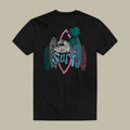Vintage Surf Pattern T-Shirt Size S-4XL
