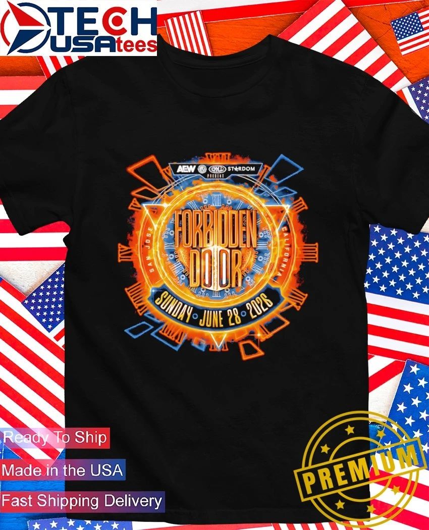 AEW Forbidden Door 2026 Event shirt