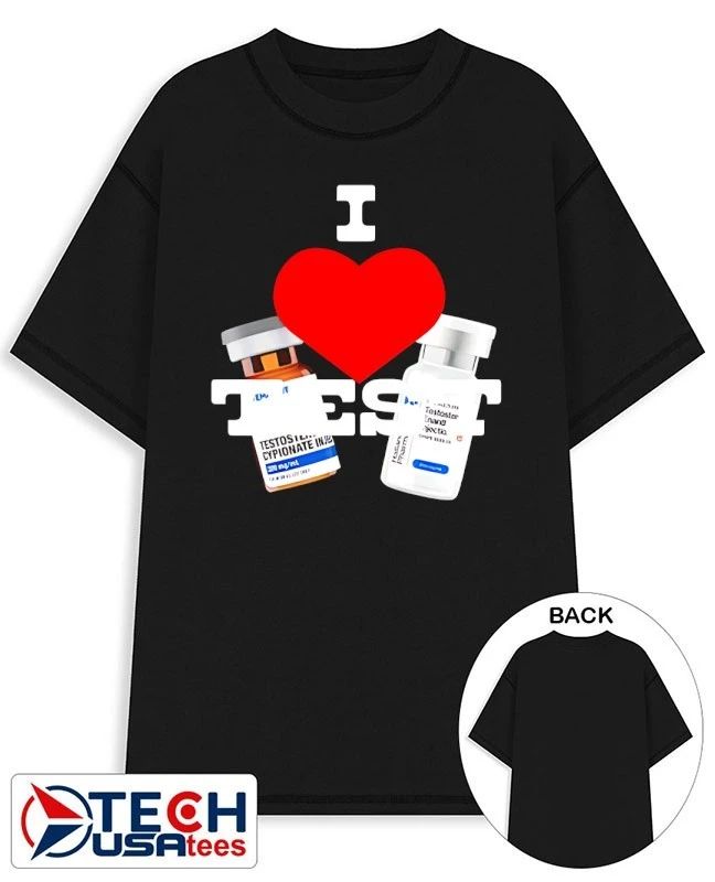 I love test shirt