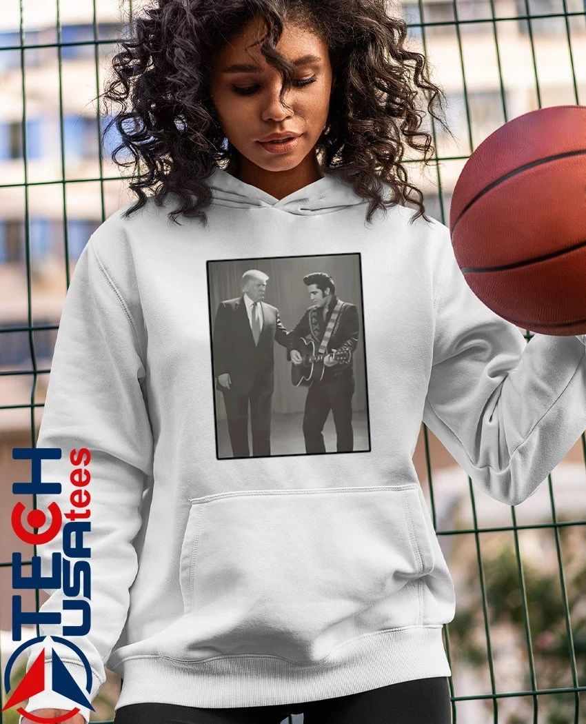 The King with The King Trump and Elvis shirt by tshirtatlowprice