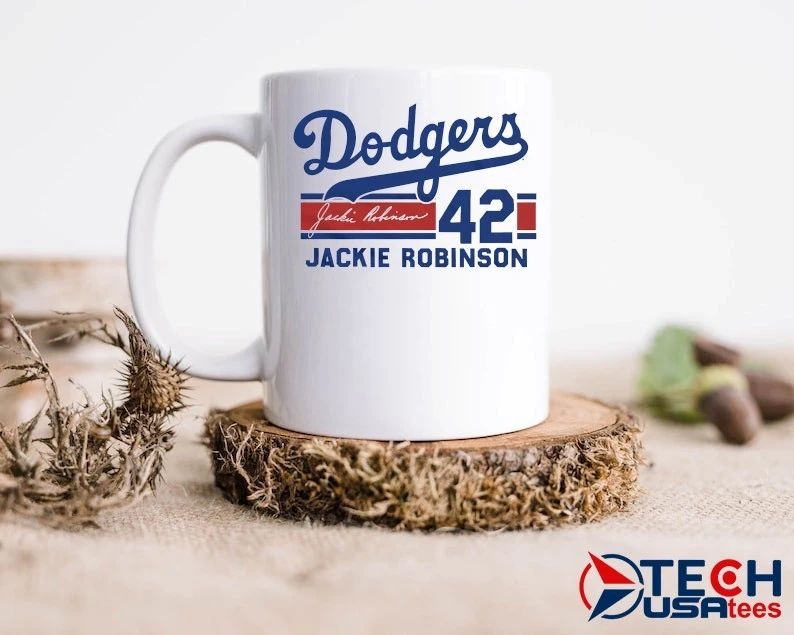 Los Angeles Dodgers Baseball Jackie Robinson No. 42 signature shirt