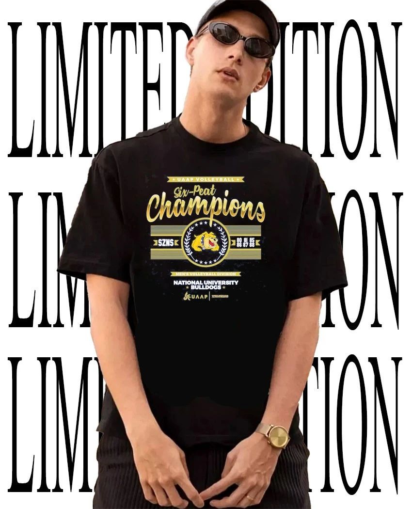 NU Bulldogs Men’s Volleyball Championship UAAP Season 88 shirt