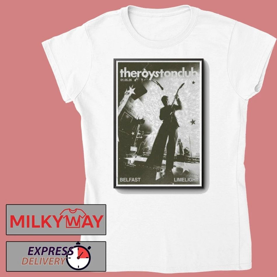 LIMITED Poster The Royston Club Tour May 1 2026 Belfast shirt