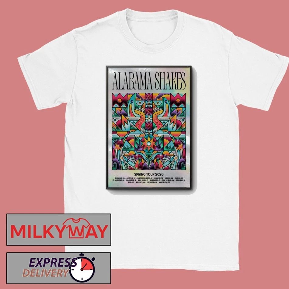 Alabama Shakes Spring 2026 Tour Poster shirt