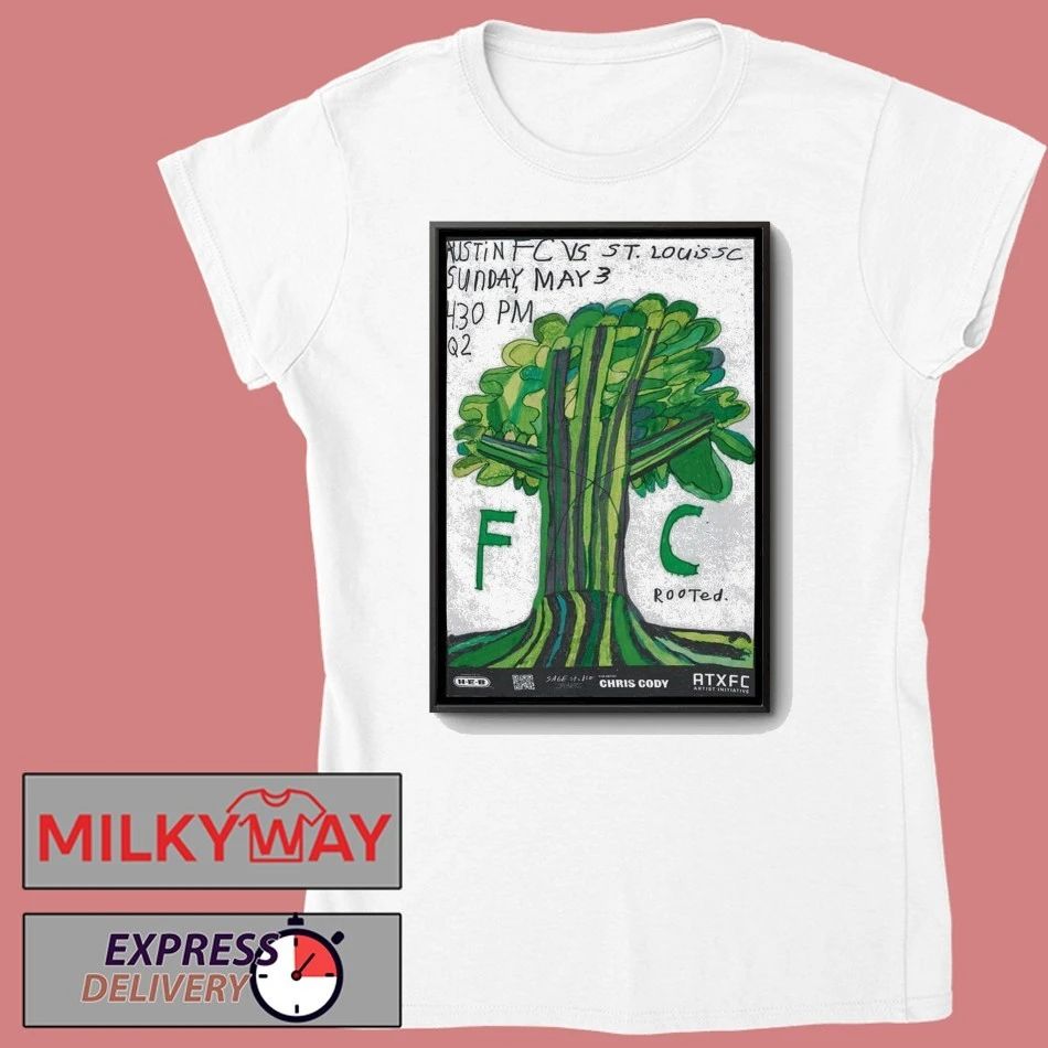 LIMITED May 3 2026 Austin FC vs. ST. Louis Health Care ATXFC Poster shirt