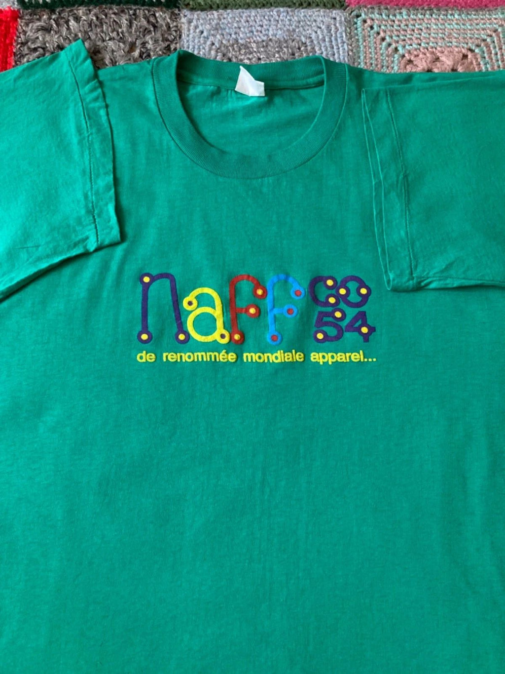 Vintage 90s Naffco 54 UK Fashion Street Wear Tee