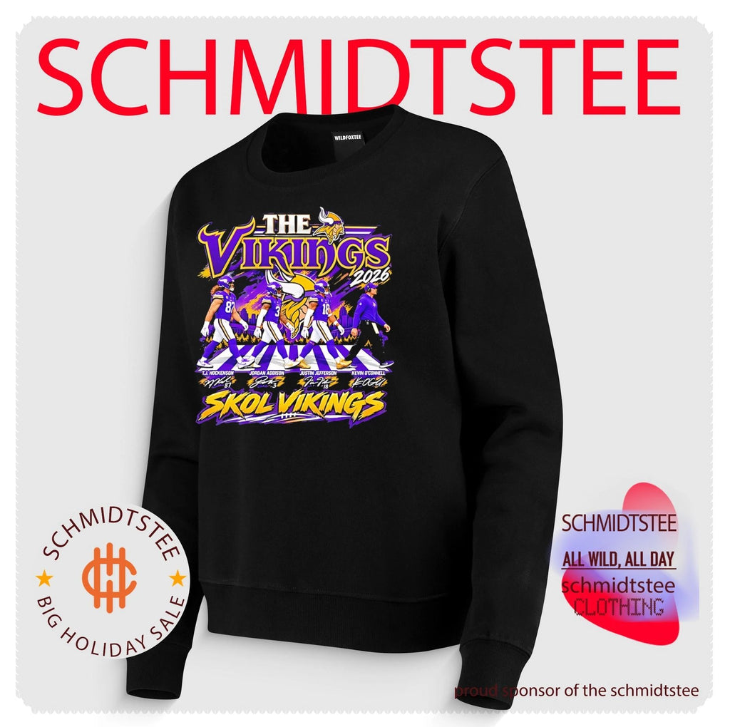 Minnesota Vikings the Vikings Abbey Road 2026 Skol Vikings shirt
