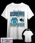 San Jose Sharks Hockey Pacific Division Western Conference NHL mascot shirt by mitchellandness
