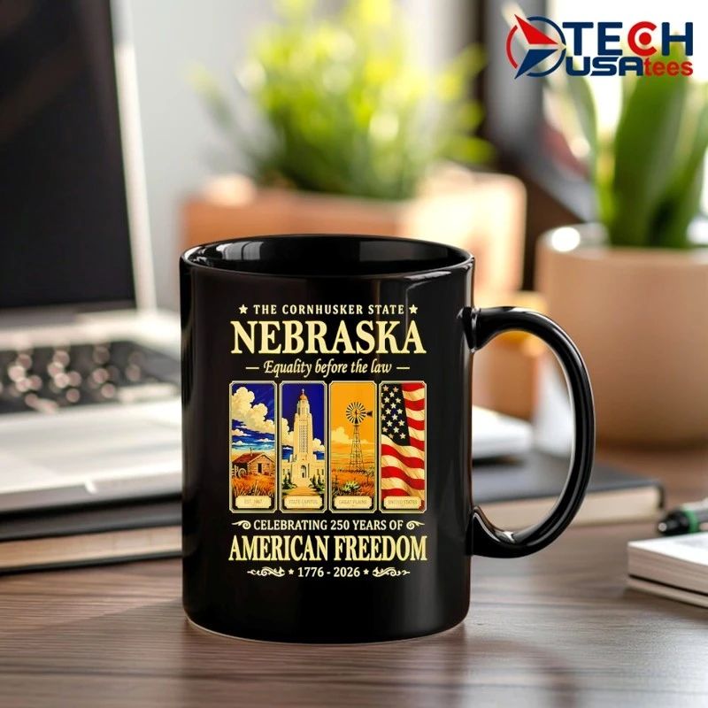 The Cornhusker State Nebraska Celebrating 250 Years of American Freedom shirt