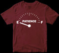 Patience Empty T-shirt Funny Rude Offensive Sarcastic Joke Novelty Gifts Top