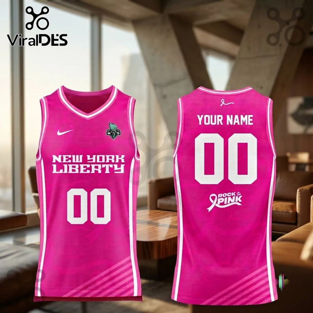 New York Liberty Rock The Pink 2026 Basketball Jersey
