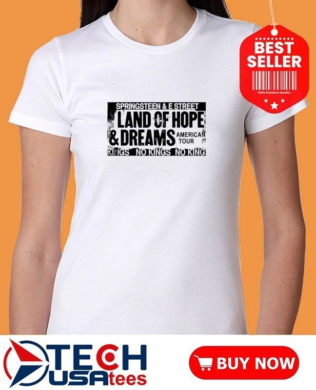 Springsteen and The E Street Band 2026 Land of Hope and Dreams American Tour shirt