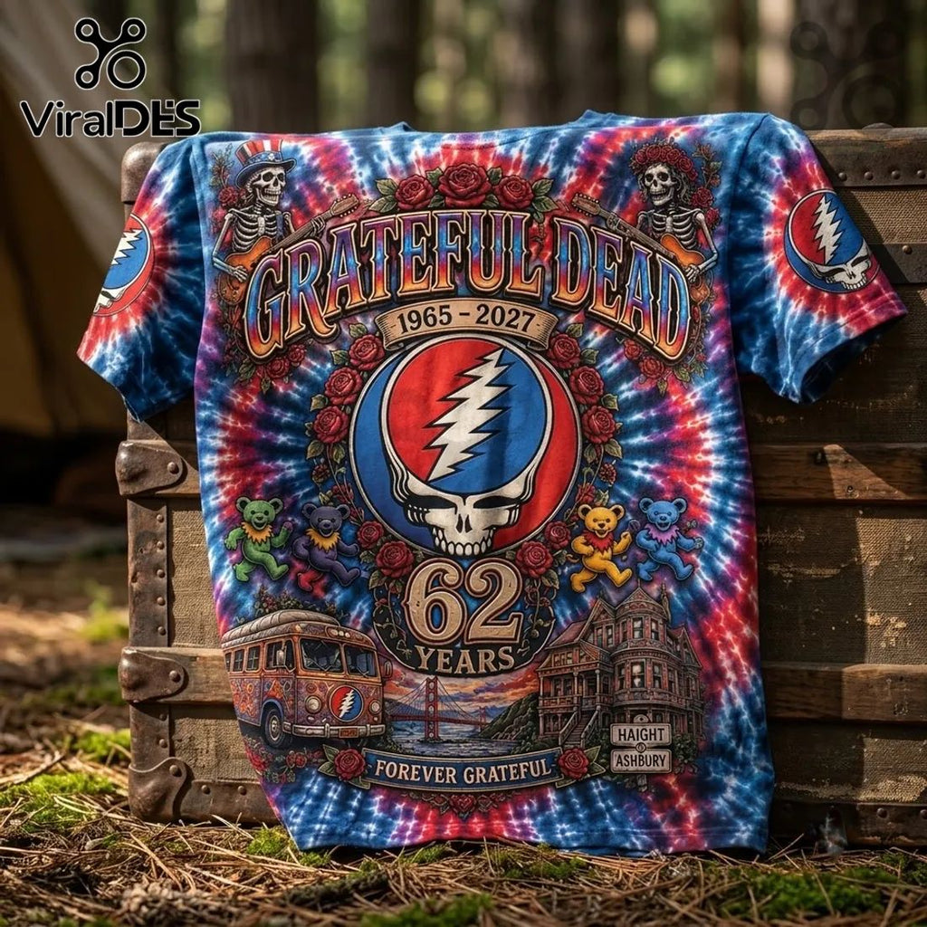 Grateful Dead Haight Ashbury 1965-2027 Anniversary Shirt