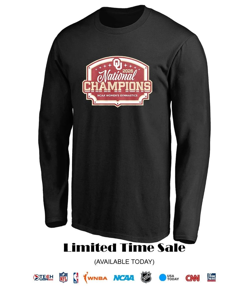 Oklahoma Sooners 2026 NCAA Women’s Gymnastics National Champions shirt