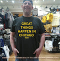 Pope Leo Great Things Happen In Chicago shirt