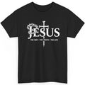 Jesus The Way The Truth The Life Shirt Christian Cross Faith Religious Gift Tee