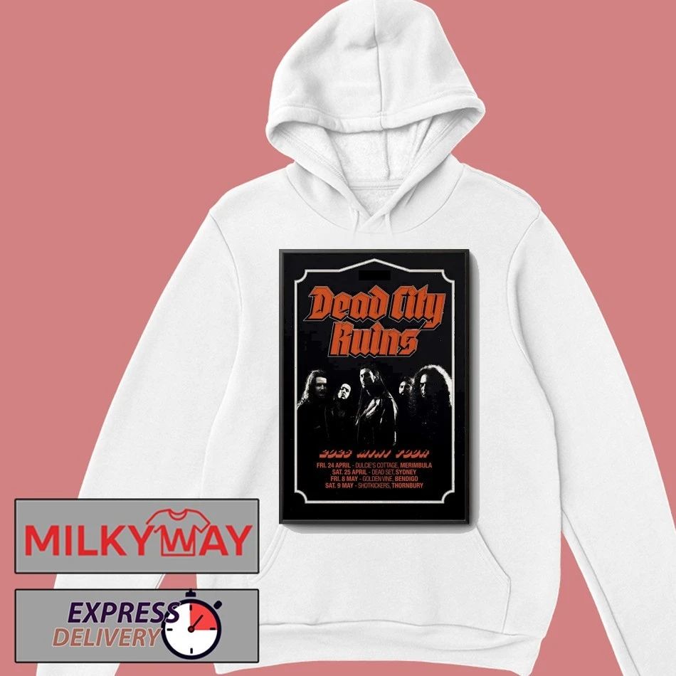 Dead City Ruins 2026 Mini Tour Poster shirt