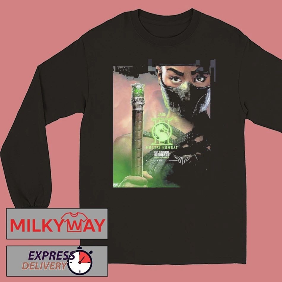 Mortal Kombat II Movie Exclusive Jade Character Poster T-Shirt