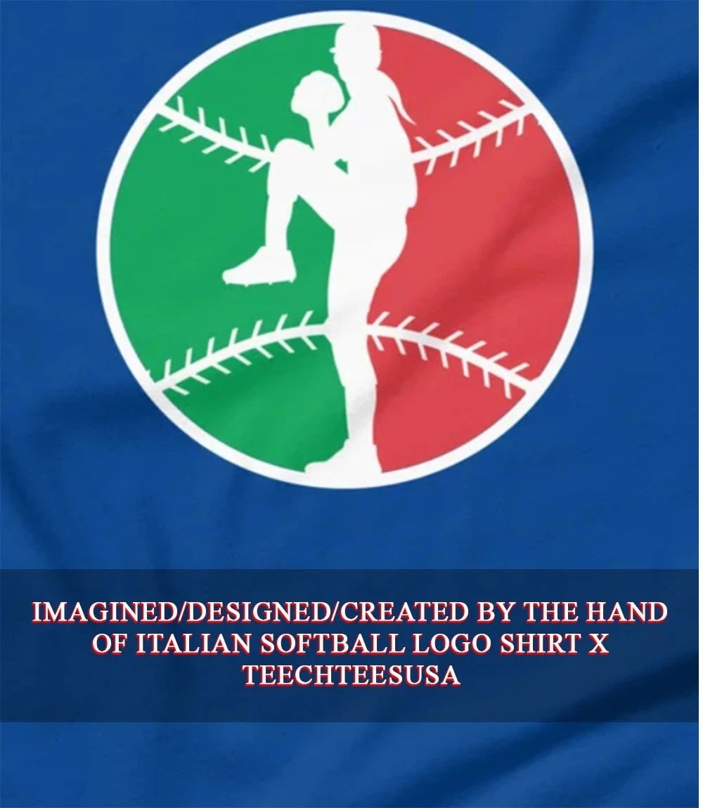 Italian Softball logo shirt