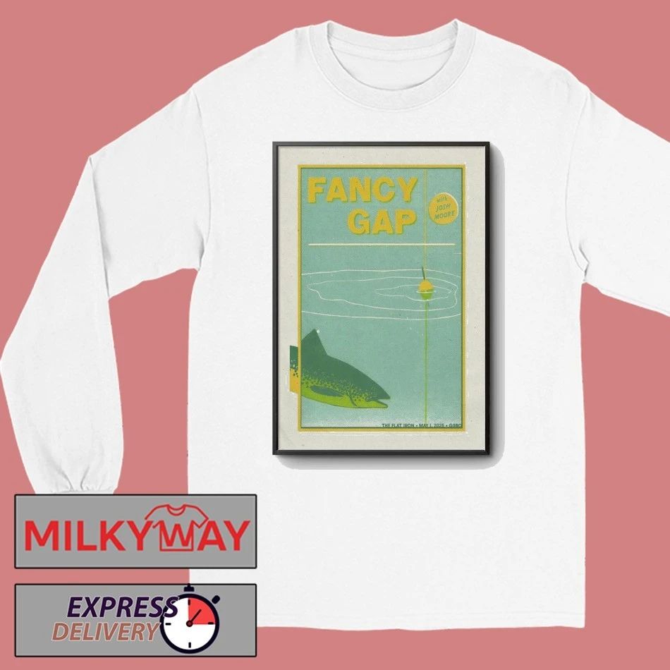 Fancy Gap May 1 2026 The Flat Iron In Greensboro NC Poster T-Shirt