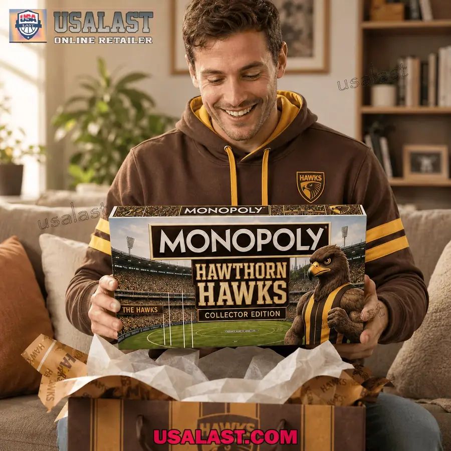 Hawthorn Hawks Collector Edition Monopoly Board Game 2026