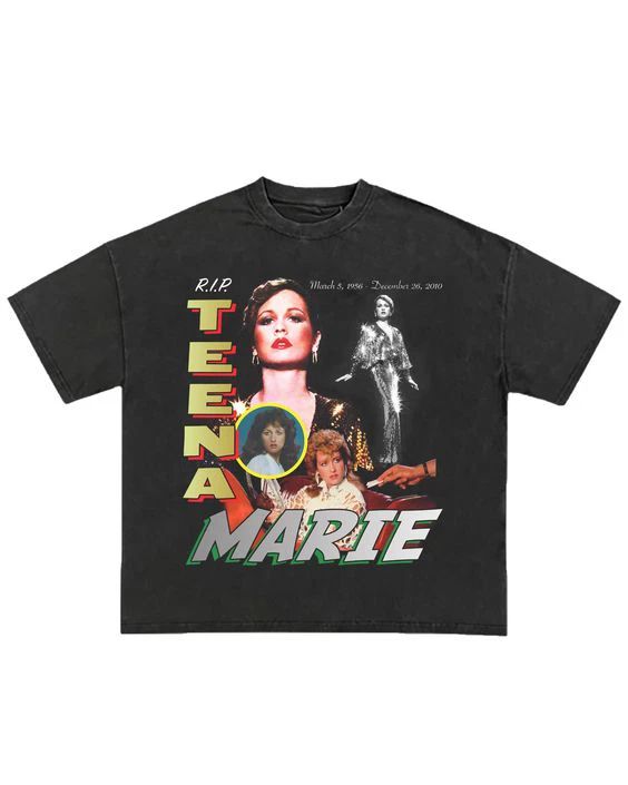 Teena Marie T-Shirt Cotton Men's Tee Best Gift Holiday All Size S To 4XL CA1181