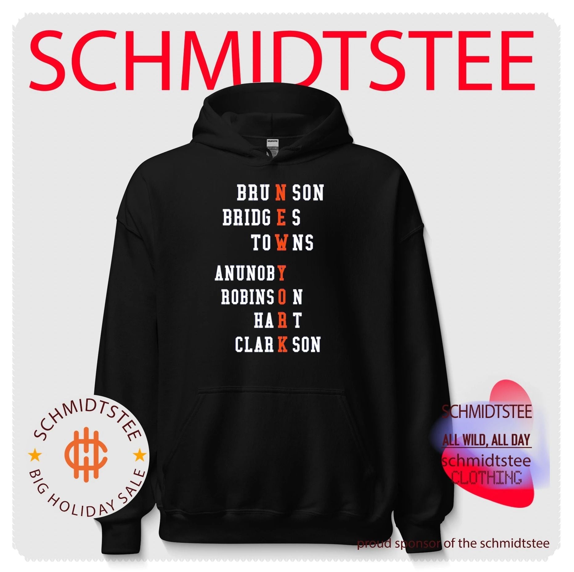 New York Knicks players names as team name shirt