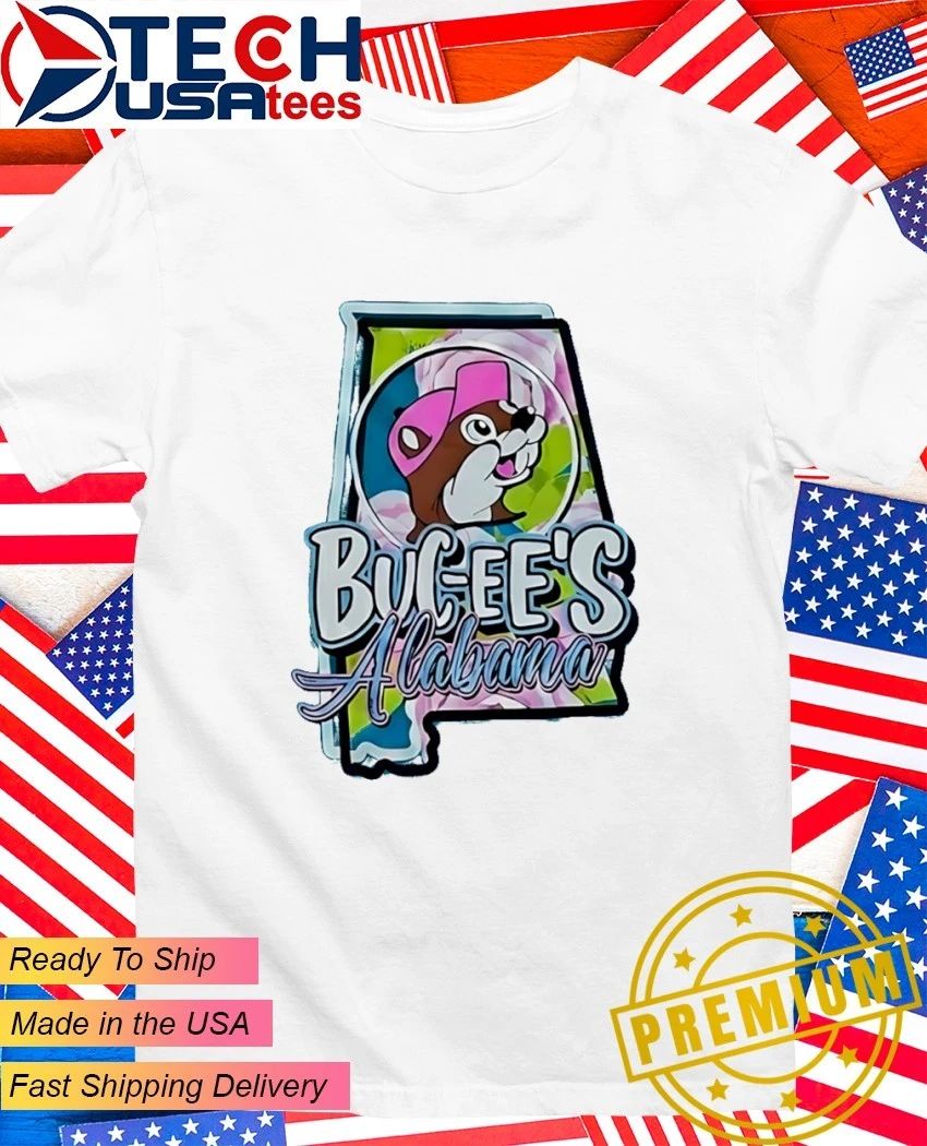 Buc-ee’s Alabama State Map shirt