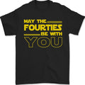 May the 40s Fourties Be With You Sci-Fi Mens T-Shirt 100% Cotton