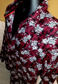 Silverstone Collection Modern Fit Men's Burgundy Lg Sleeve Shirt 3X Fits 2X Best