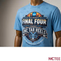NKCtees 2026 NCAA women’s basketball final four North Carolina Tar Heels shirt