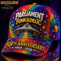 Parliament Funkadelic Space UFO 58th Anniversary Baseball Cap