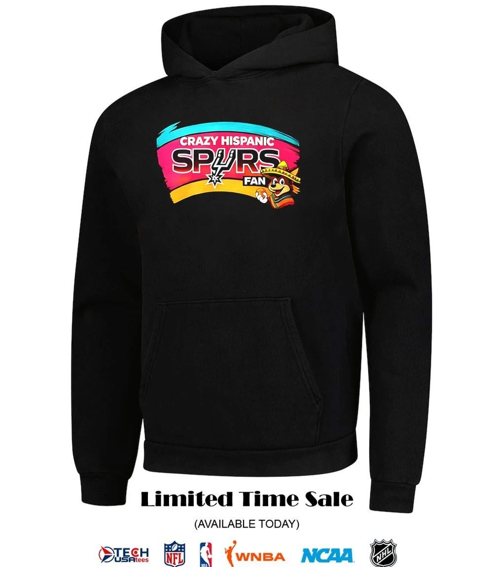 Crazy Hispanic San Antonio Spurs Fan shirt