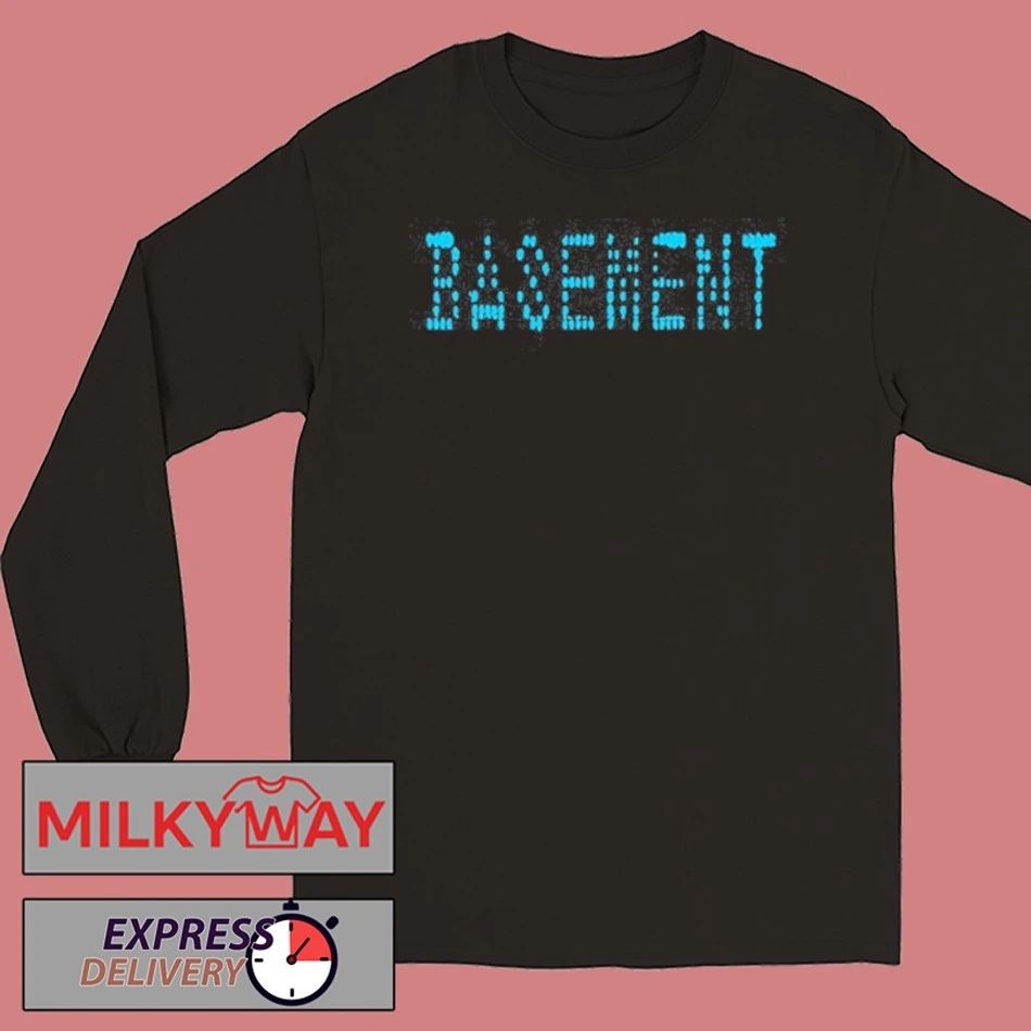 Basement Pixel Logo 2026 shirt