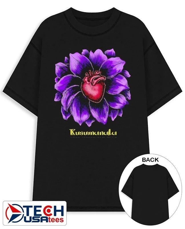 Kusumamalar flower heart shirt