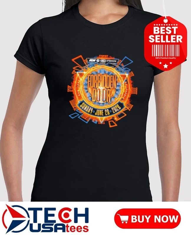 AEW Forbidden Door 2026 Event shirt