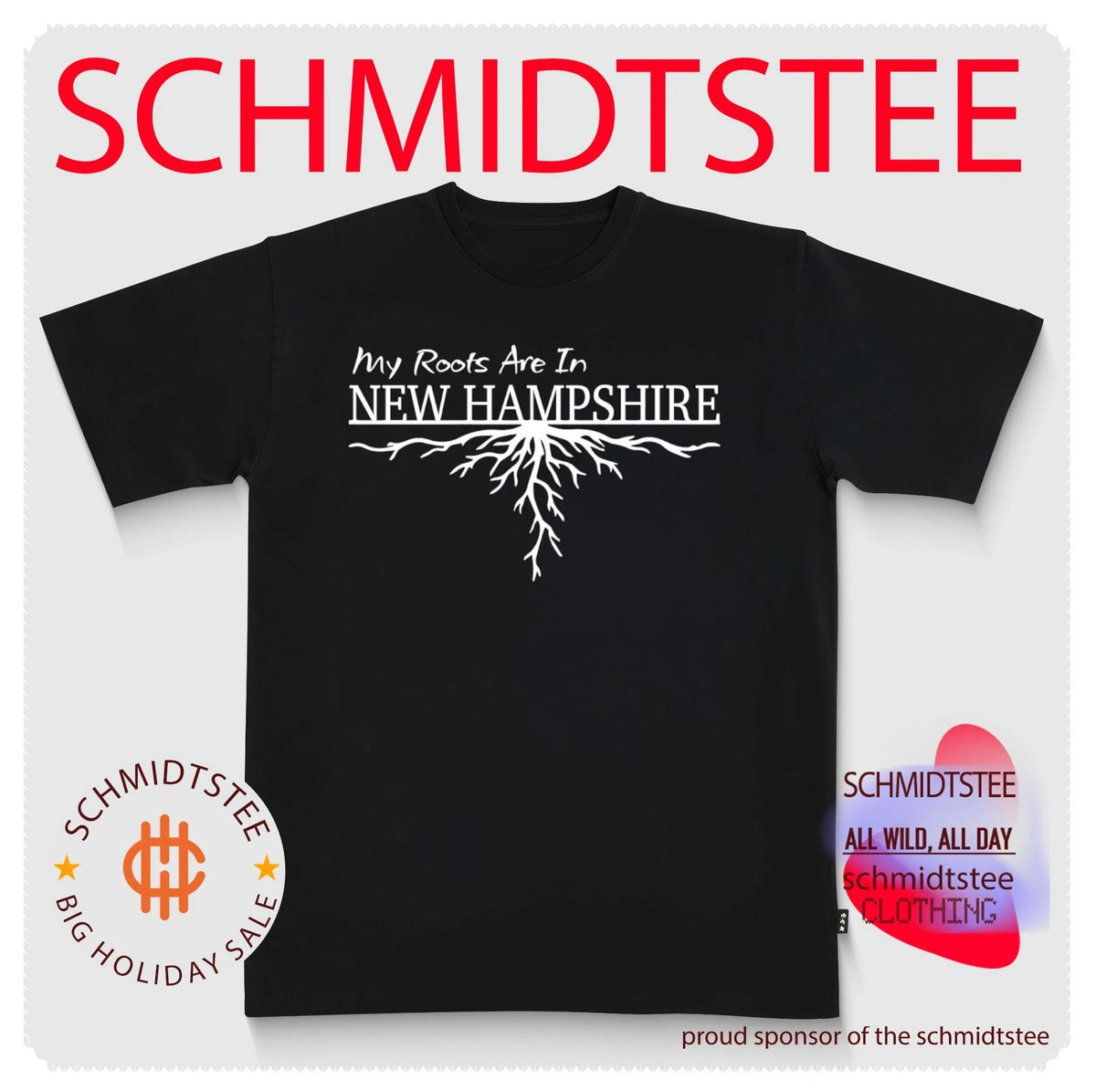 My Roots Are in New Hampshire Home State shirt