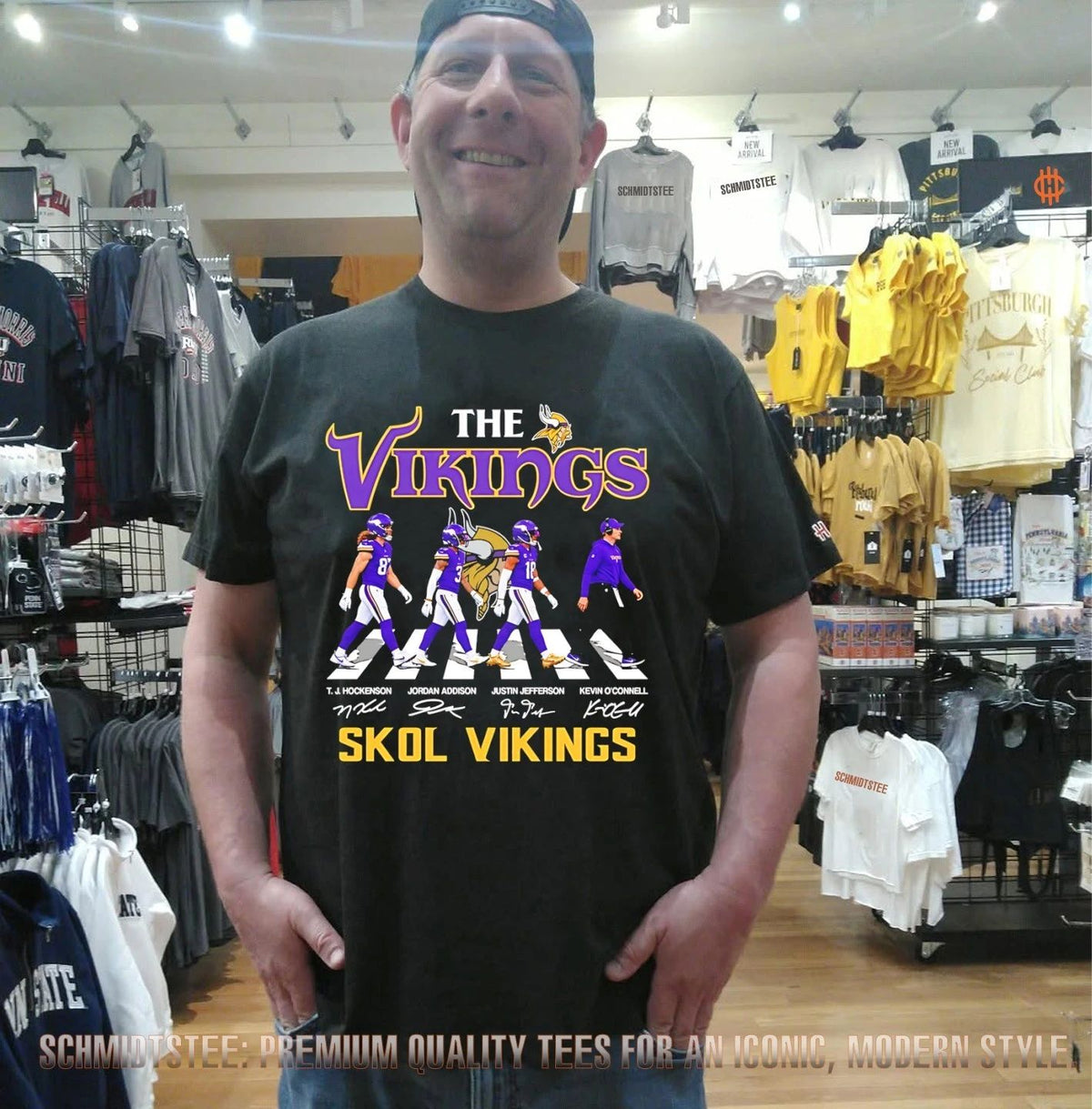 Minnesota Vikings the Vikings Abbey Road Skol Vikings shirt