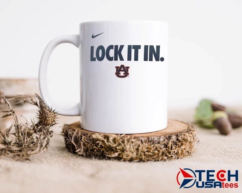 Lock it in Auburn Tigers 2026 On-Court Bench shirt