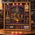 Omega Psi Phi Custom Frame Light Box