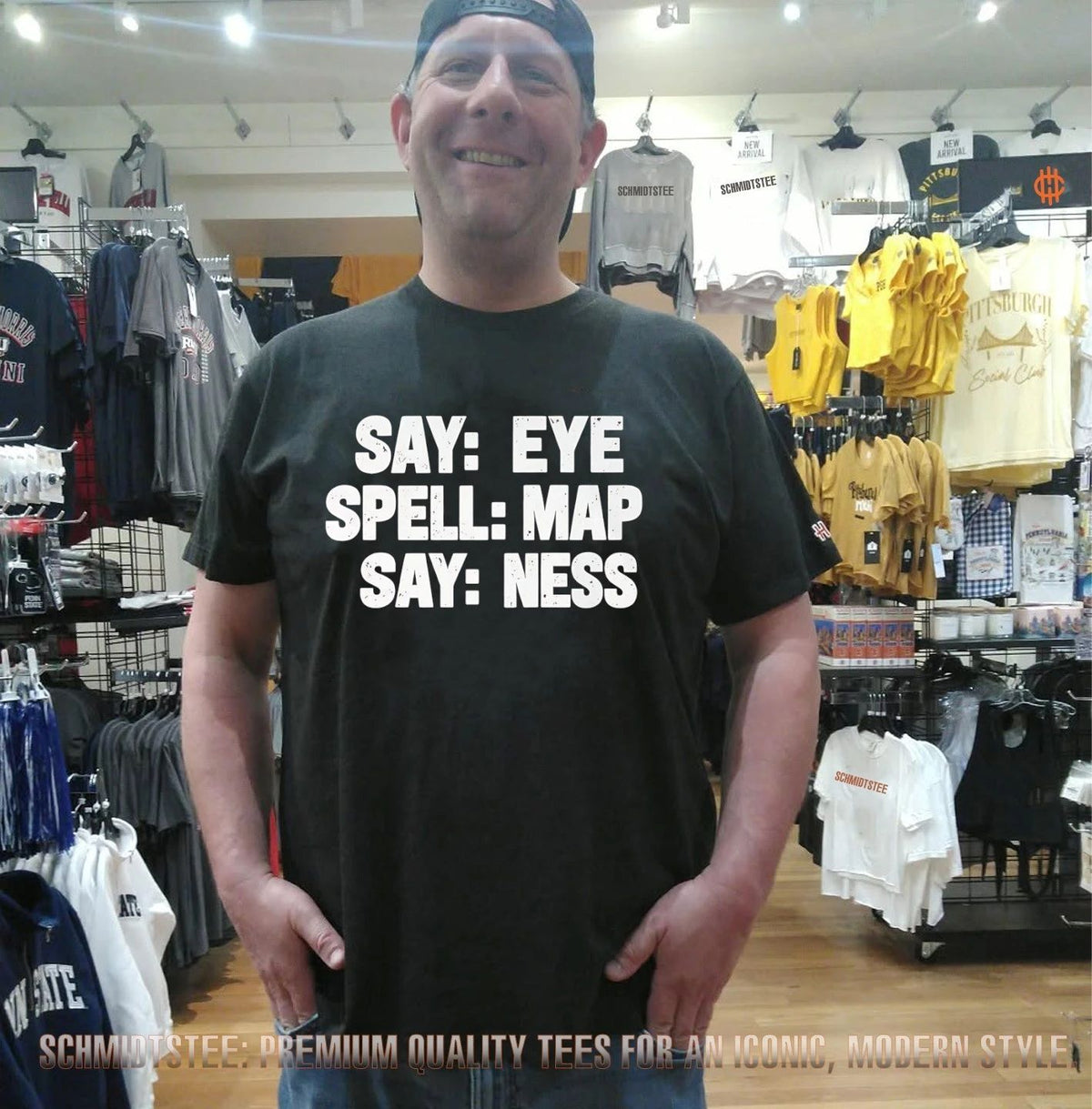 Say Eye Spell Map Say Ness Shirt