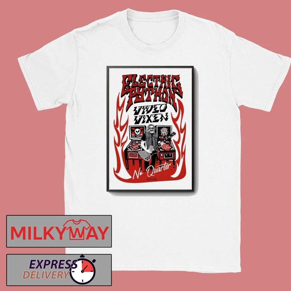 Electric Python No Quarter In Nashville TN Apr 24 2026 Poster shirt