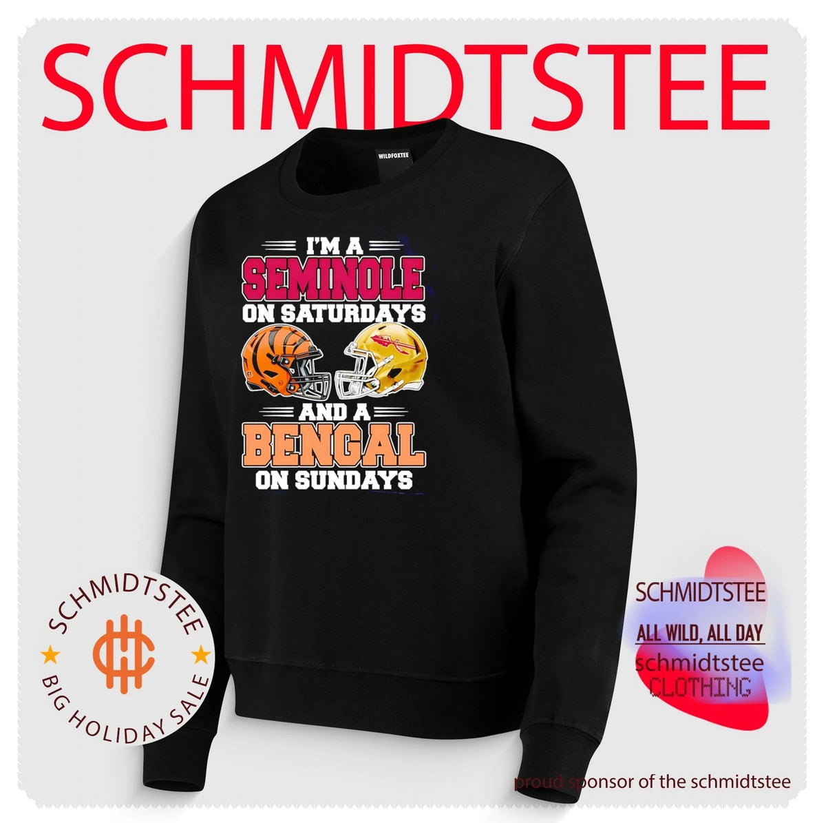 I’m a Seminole on Saturdays and a Bengal on Sundays shirt