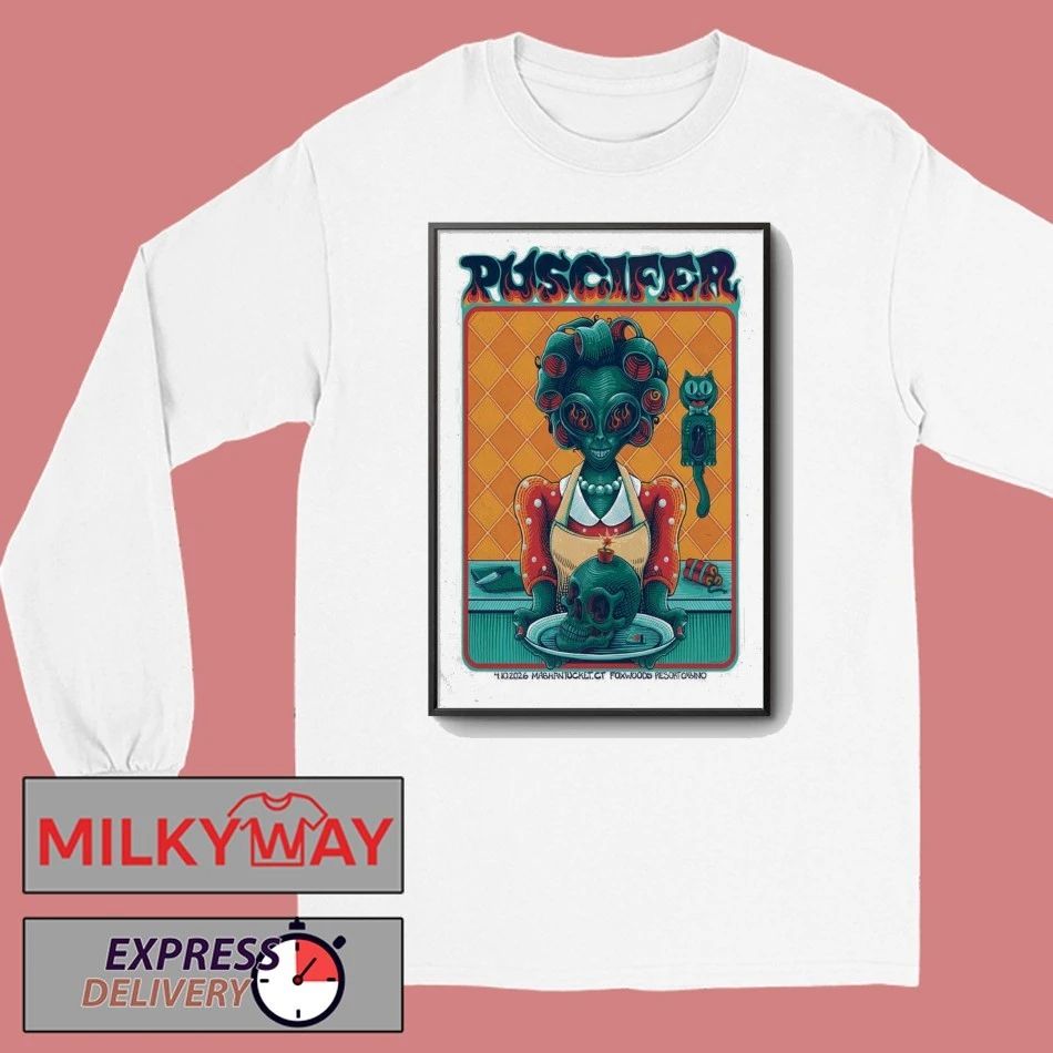 Puscifer Apr 10 2026 Foxwoods Resort Casino Show Poster shirt