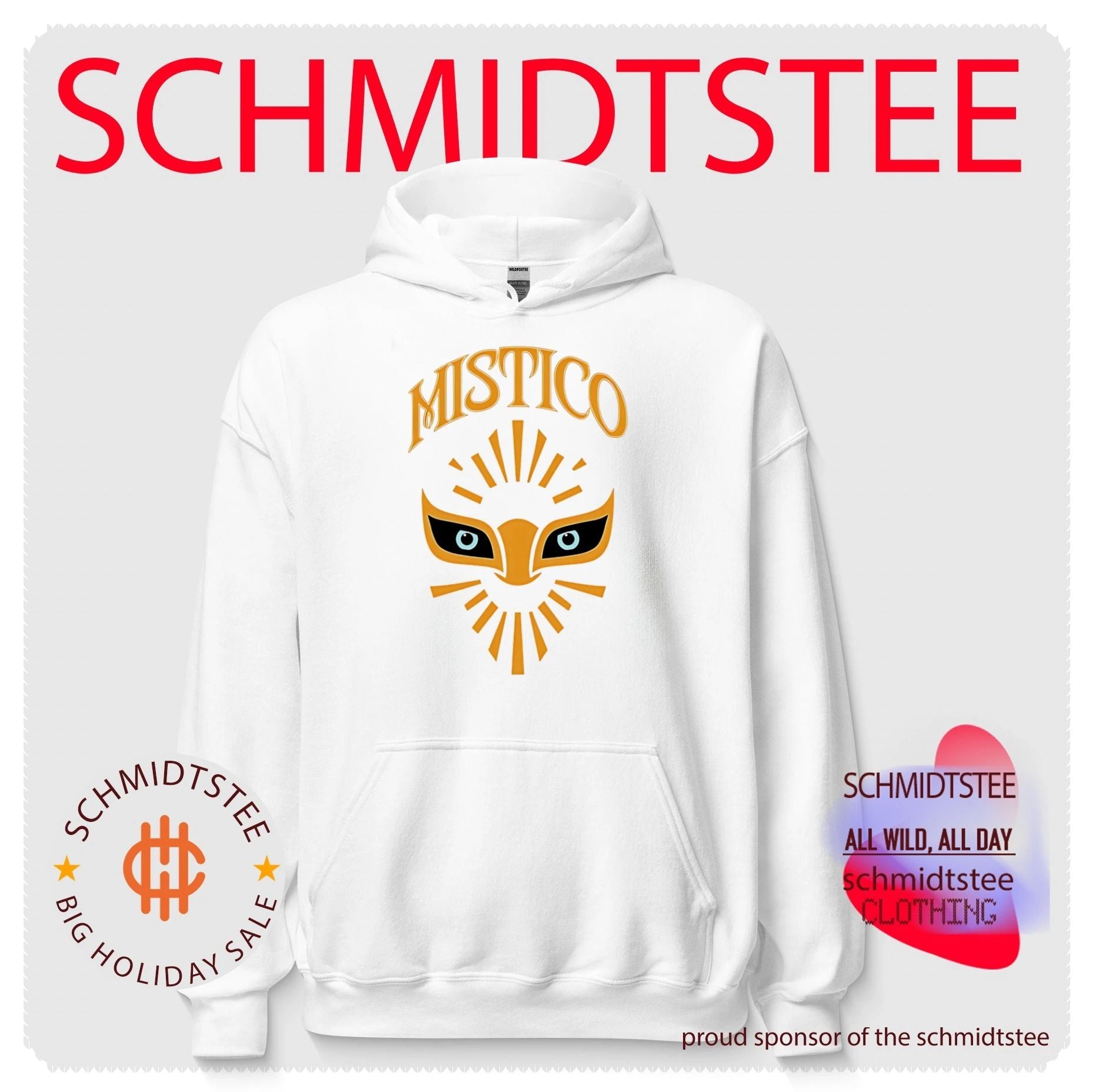 Mistico Legendary Mask graphic shirt