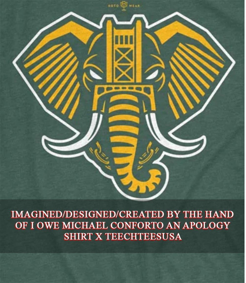 Home Run Elephant Oakland Athletics shirt
