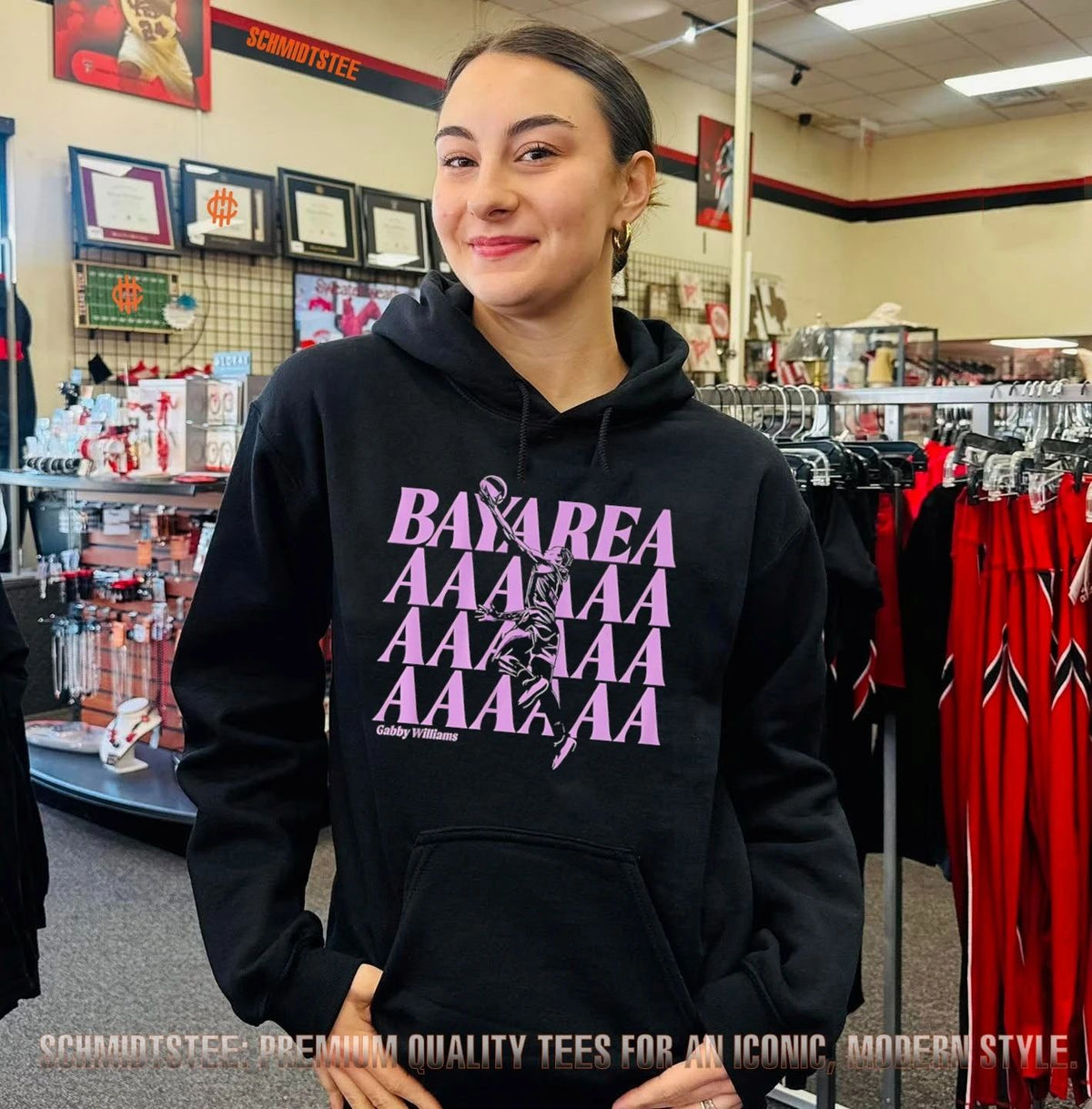Gabby Williams Golden State Valkyries Bay Areaaaa graphic shirt