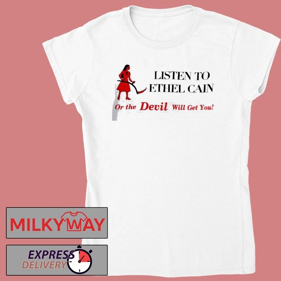 Ethel Cain Coachella 2026 Festival Indio California Merch Listen To Ethel Cain Or The Devil Will Get You T-Shirt