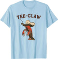Yee Claw! Funny Crawfish Cajun Seafood Festival T-Shirt