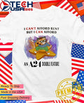 Cat I can’t afford rent but I can afford an A24 double feature shirt